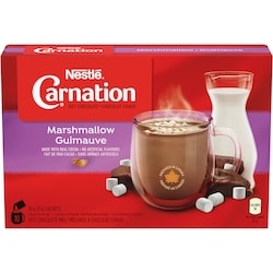 Carnation Marshmallow Hot Chocolate Sachets 250 g, $2.80/100g