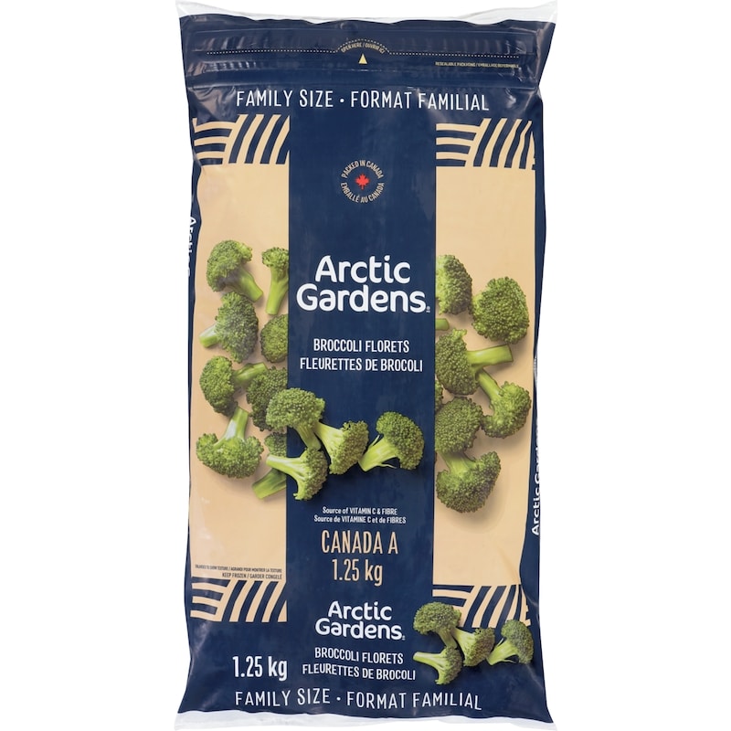 【broccoli】 Bonduelle Arctic Gardens Broccoli Florets - 1.25 kg | Maxi