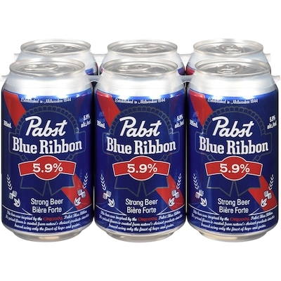 Pabst Dry (ID required at pick-up) 6x355.0 ml, $0.39/100ml
