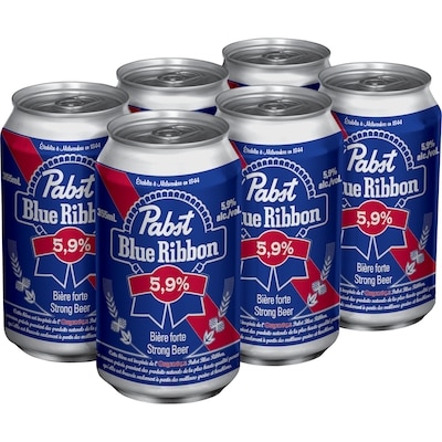 Pabst Bière Pabst Dry (Pièce d’identité requise au moment du ramassage) 6x355.0 ml, 0,39 $/100ml