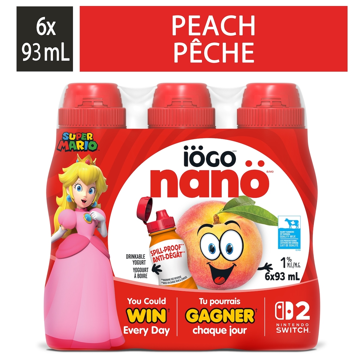 iÖGO nanö 1% Drinkable Yogurt Raspberry