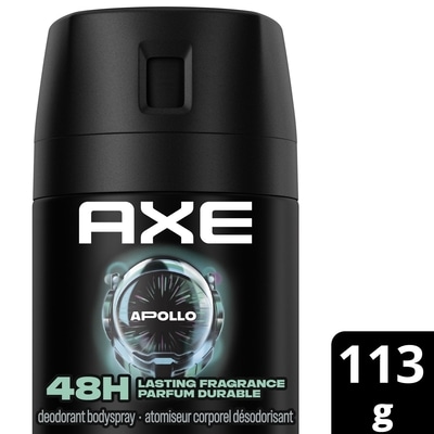 Axe Deodorant Body Spray Apollo for 48H Lasting Fragrance 113 g, $6.63/100g