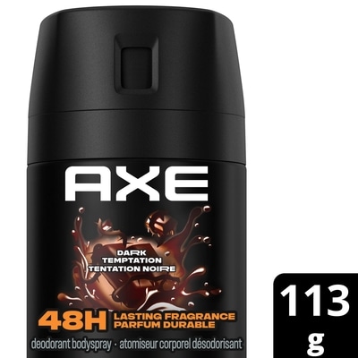 Axe Dark Temptation Atomiseur Corporel Désodorisant 113 g, 6,63 $/100g