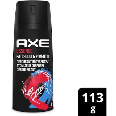 Axe atomiseur corporel désodorisant Essence 113 g, 6,01 $/100g