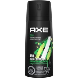 Axe Kilo Deodorant Body Spray, Mandarin Sandalwood 113 g
