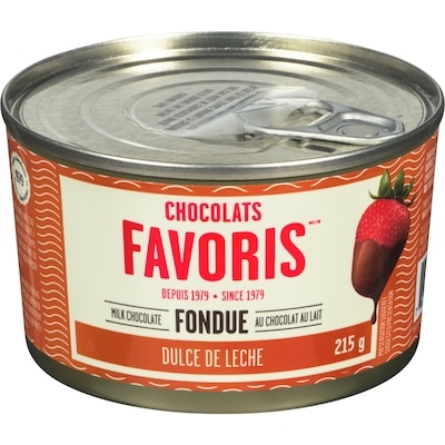 Chocolats Favoris Dulce de Leche Milk Chocolate Fondue 215 g, $4.18/100g