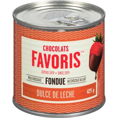 Chocolats Favoris Dulce de Leche Milk Chocolate Fondue 425 g, $3.29/100g