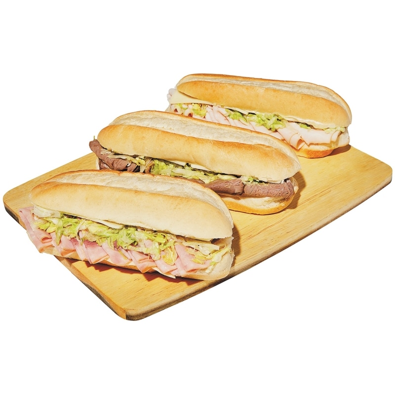The Big Sub Sandwiches, 4 Pack