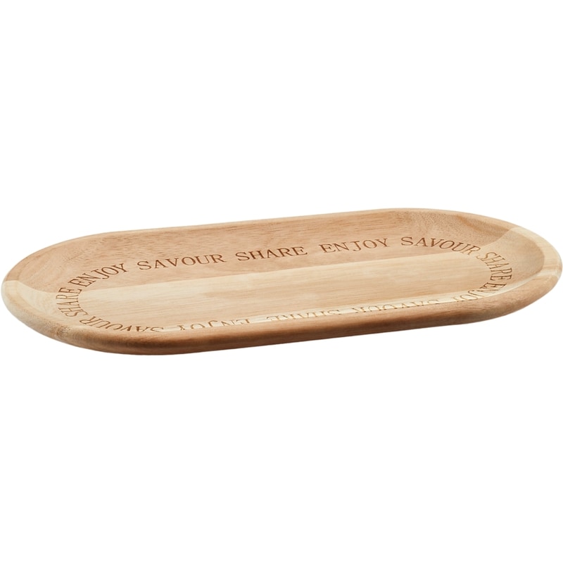 Acacia Wood Serve Plate