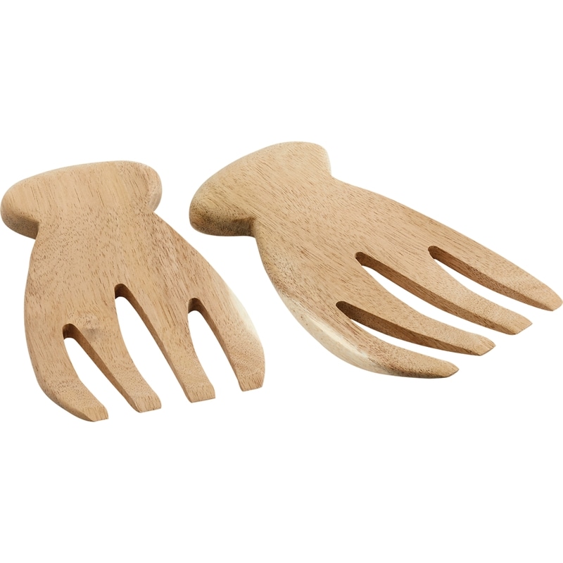 Acacia Wood Salad Hands