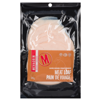 Kosher Mehadrin Pain de Viande Poulet Tranché casher 125 g, 4,80 $/100g
