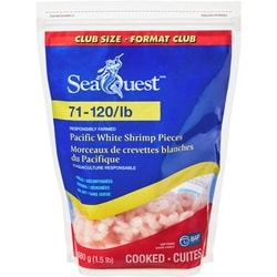 SeaQuest Morceaux de crevettes blanches du Pacifique 680 g, 2,06 $/100g