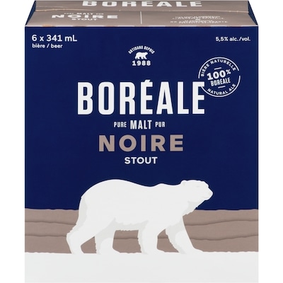 Boreale Boréale Beer Pure Malt (ID required at pick-up) 6x341.0 ml, $0.54/100ml