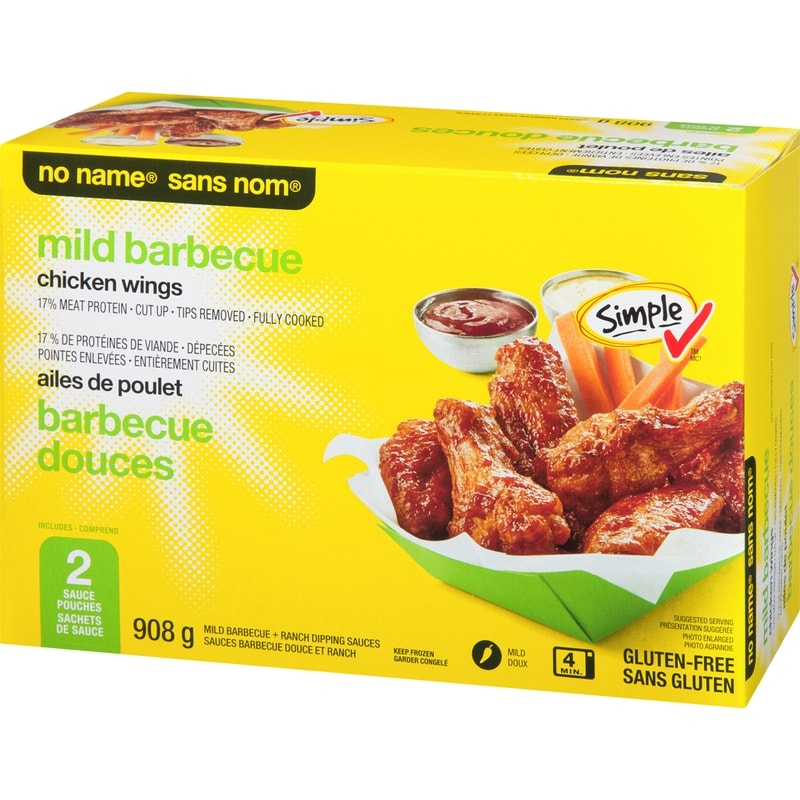 Mild Barbecue Chicken Wings