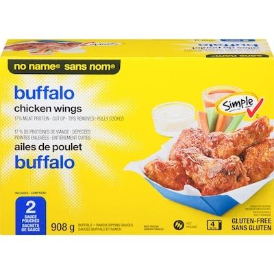 No Name Buffalo Chicken Wings 908 g, $1.54/100g