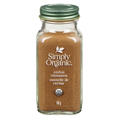 Simply Organic Ground Ceylon Cinnamon 59 g, $20.32/100g