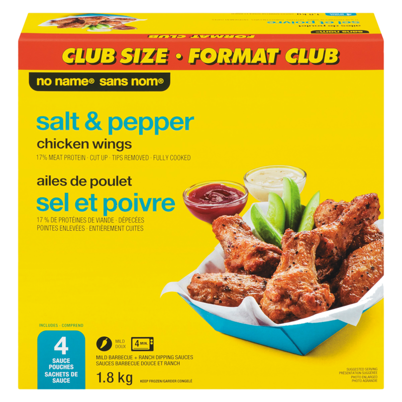 Chicken Wings, Salt & Pepper, Club Pack