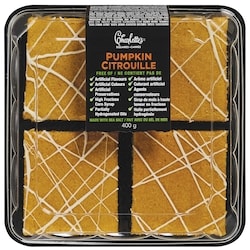 Charlotte's Pumpkin Squares 400 g, $1.25/100g