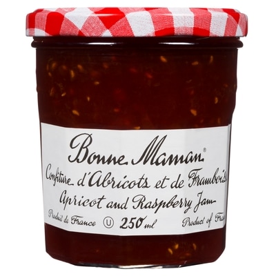 Bonne Maman Bonne Maman Confiture d'Abricots et de Framboises 250 ml, 2,60 $/100ml