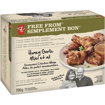 President's Choice Honey Garlic Chicken Wings 700 g, $2.57/100g