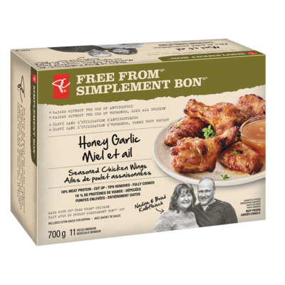 le Choix du Président Ailes de poulet miel et ail 700 g, 2,57 $/100g