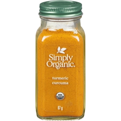 Simply Organic Racine de curcuma biologique moulue 67.5 g, 9,61 $/100g