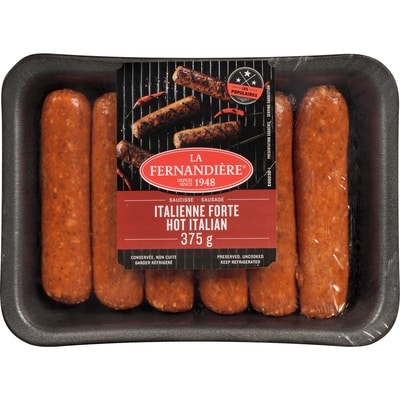 La Fernandiere Sausage Hot Italian 375 g, $1.87/100g
