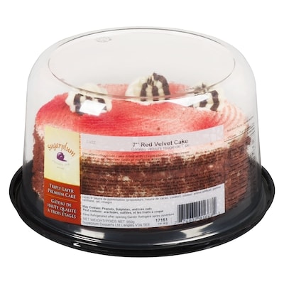 Sugar Plum Red Velvet Cake 7 in 950 g, $1.68/100g