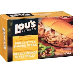 Philly Style Shaved Steak