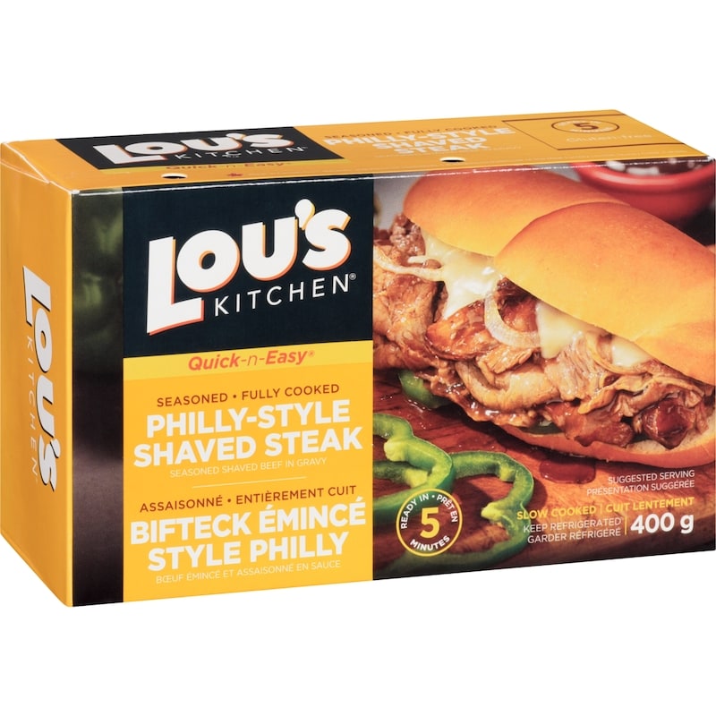 Philly Style Shaved Steak