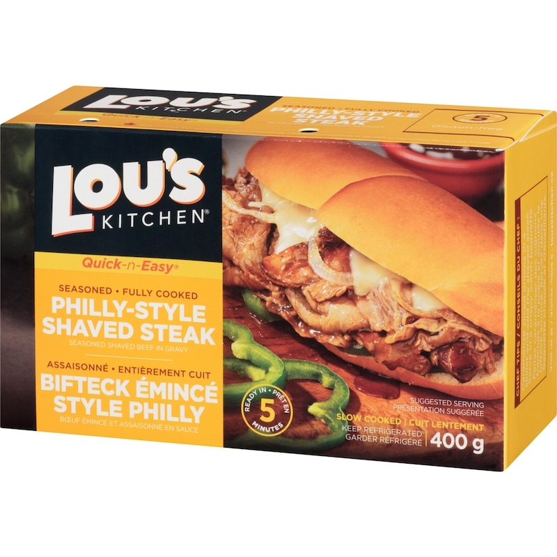 Philly Style Shaved Steak
