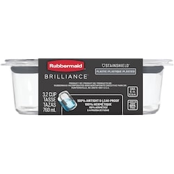 Brilliance Plastic Food Storage Container 757 ml, 1 Pack