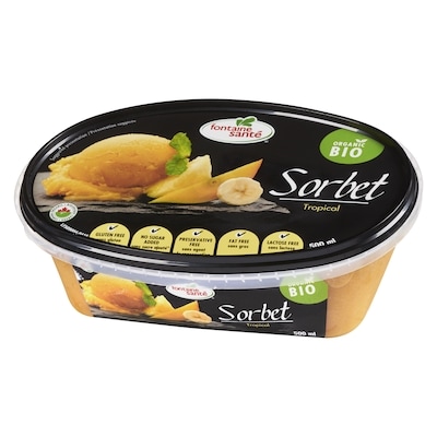Sorbet, Tropical Fruits