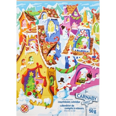 Carnaby Sweet Milk Chocolate Countdown Advent Calendar 50 g, $6.98/100g