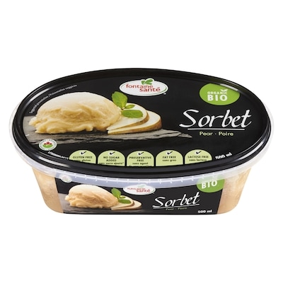 Fontaine Sante Sorbet, Pear 500 ml, $1.50/100ml
