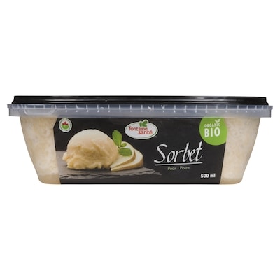 Sorbet aux poires