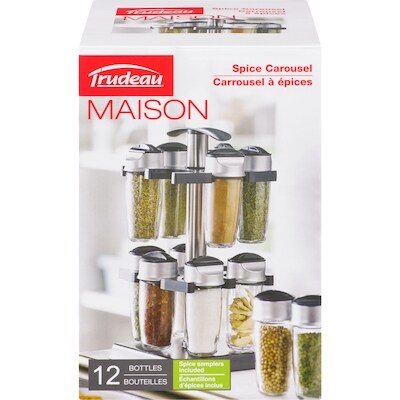 Trudeau Maison 12 Jar Square Spice Carousel  1 ea, $36.99/1ea