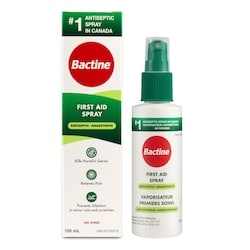 Bactine Liquid First-Aid Pump Spray 105 ml, $9.05/100ml