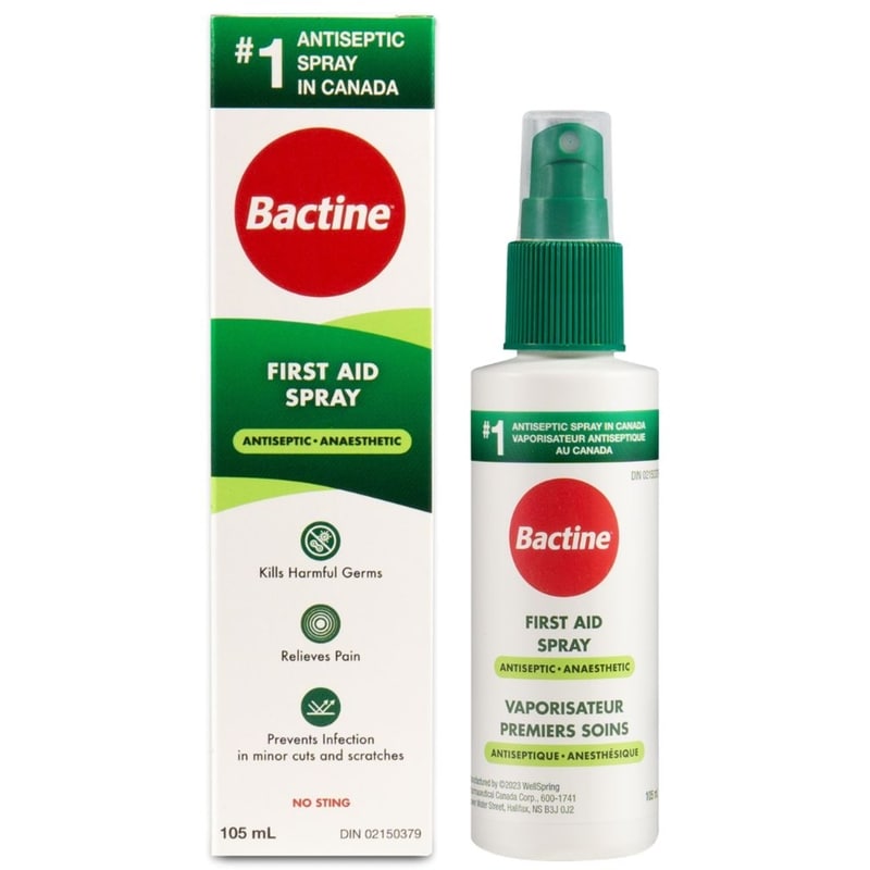 Bactine Liquid First-Aid Pump Spray 105 ml Atlantic Superstore