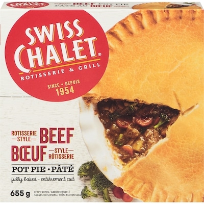 Swiss Chalet Rotisserie Style Beef Pot Pie 655 g, $2.14/100g