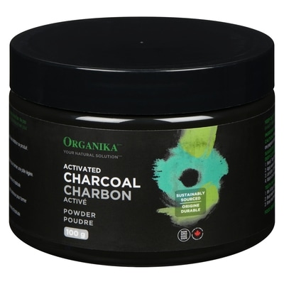 Organika Activated Charcoal Powder 100 g, $28.49/100g