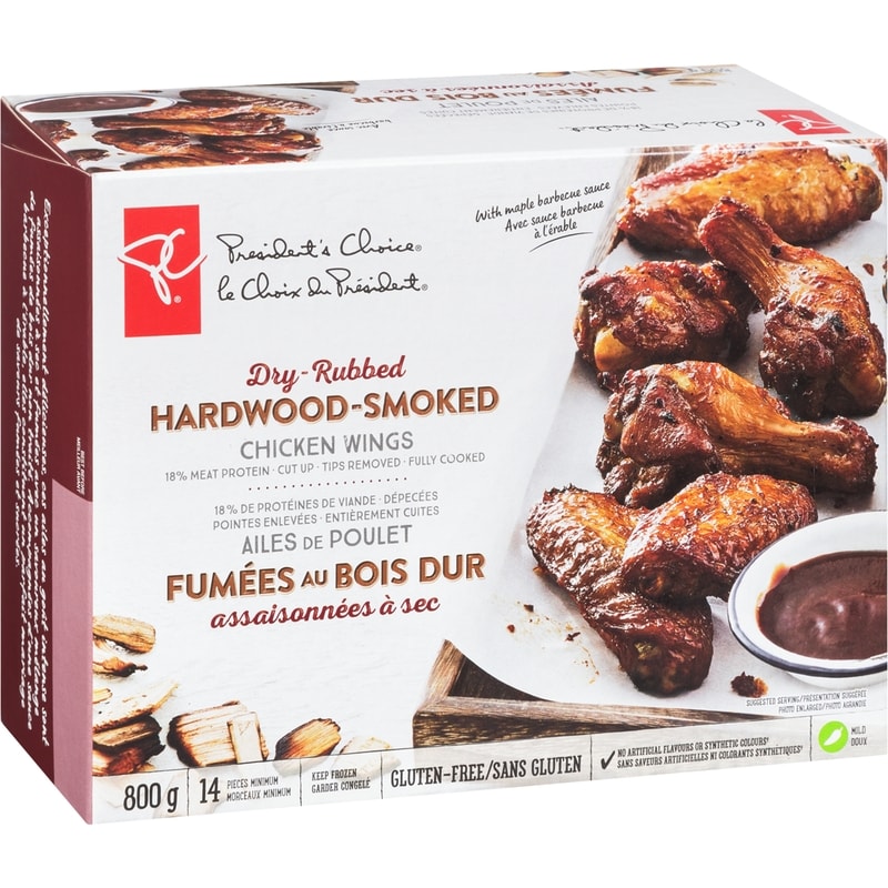 Dry-Rubbed Hardwood-Smoked Chicken Wings