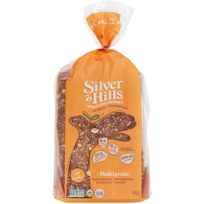 Silver Hills Organic Multigrain Sprouted Bread 680 g, $0.70/100g