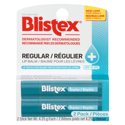 Blistex Regular SPF 15 Lip Balm Twin Pack! 8.5 g, $58.71/100g