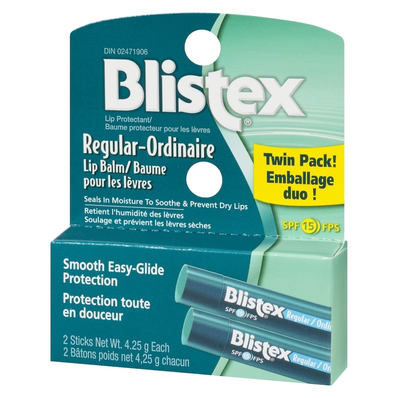 Regular SPF 15 Lip Balm Twin Pack!