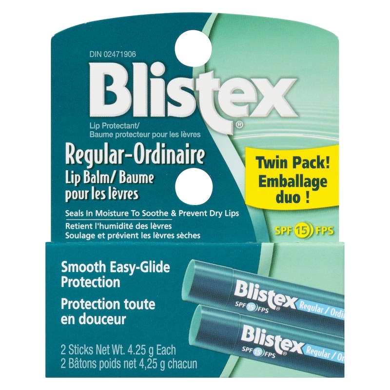 Regular SPF 15 Lip Balm Twin Pack!