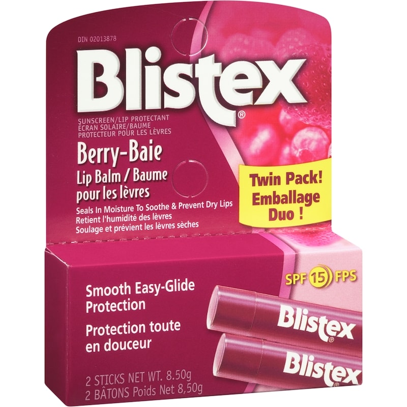 Berry SPF 15 Lip Balm Twin Pack!