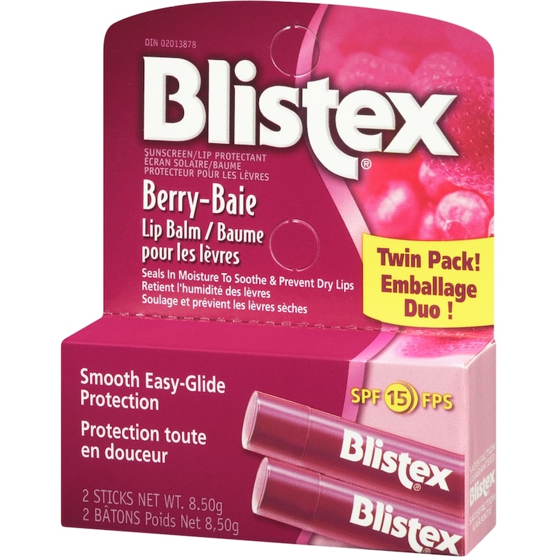 Berry SPF 15 Lip Balm Twin Pack!