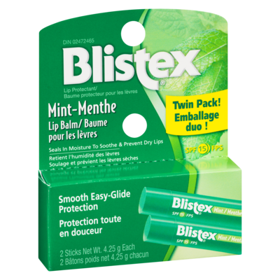 Mint SPF 15 Lip Balm Twin Pack!