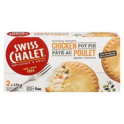 Swiss Chalet Chicken Pot Pie 2 x 235 g 470 g, $1.91/100g